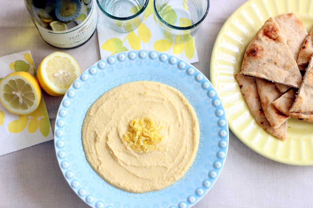 Lemon Garlic Hummus