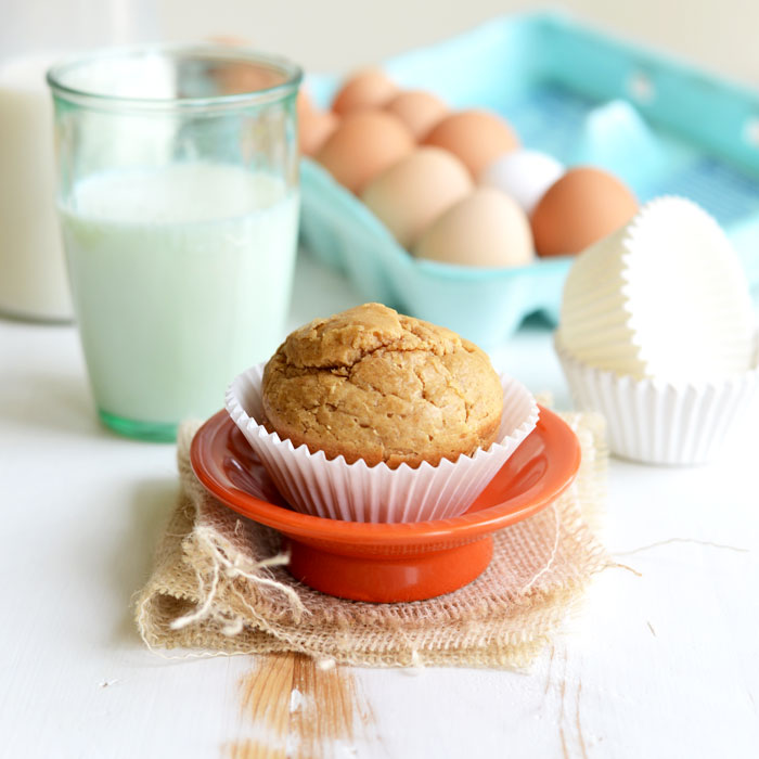 Single-Serve Peanut Butter Muffin 2 Ways