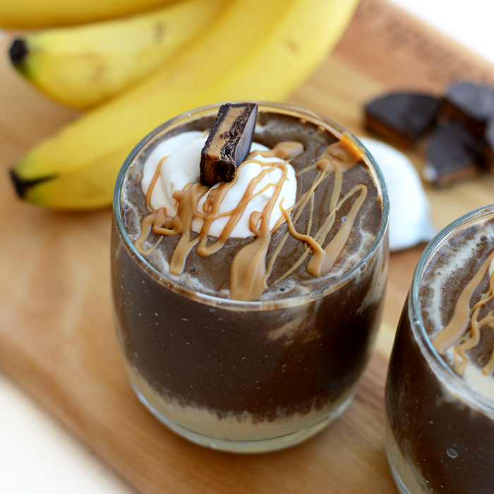 Healthy Peanut Butter Cup Smoothie