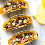 Crockpot Chicken Tacos | Fit Foodie Finds