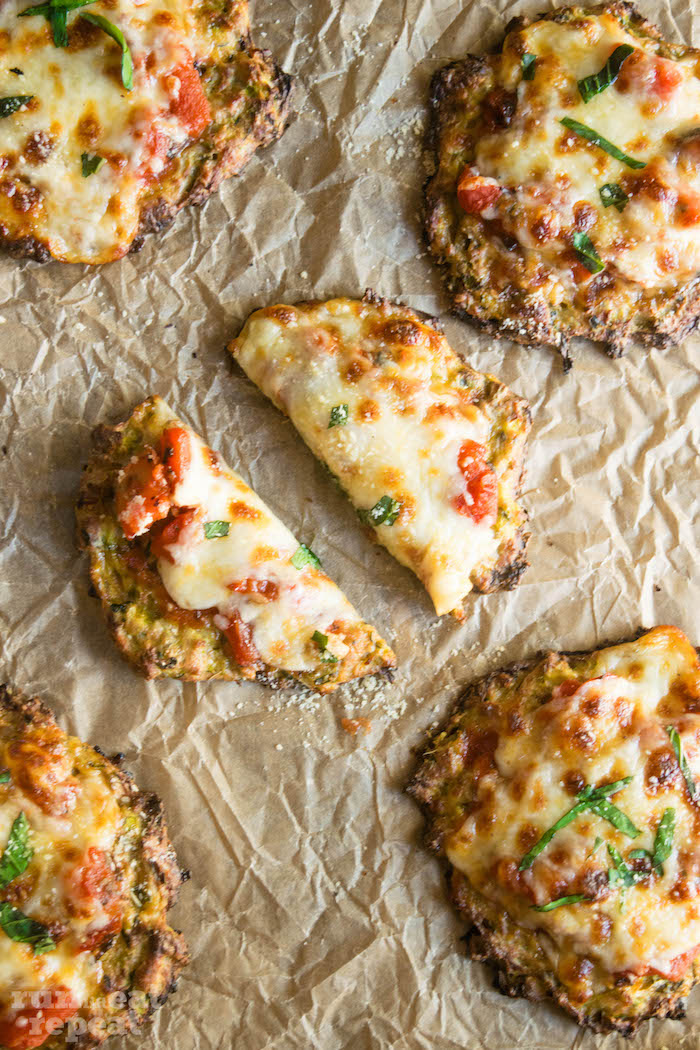 Zucchini Crust Pizza