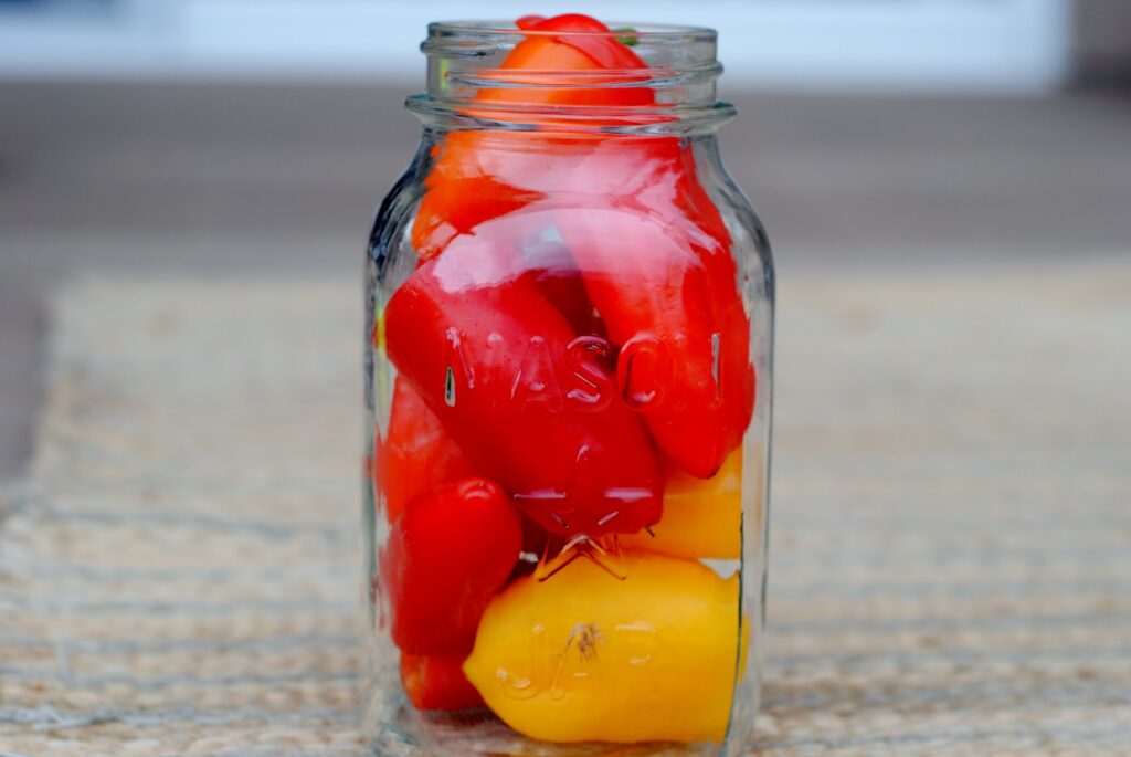 Stuffed Mini Bell Peppers: 2 Way