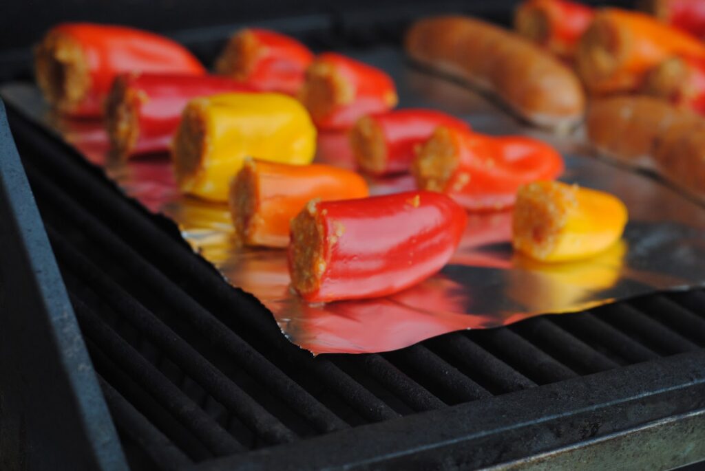 Stuffed Mini Bell Peppers: 2 Way