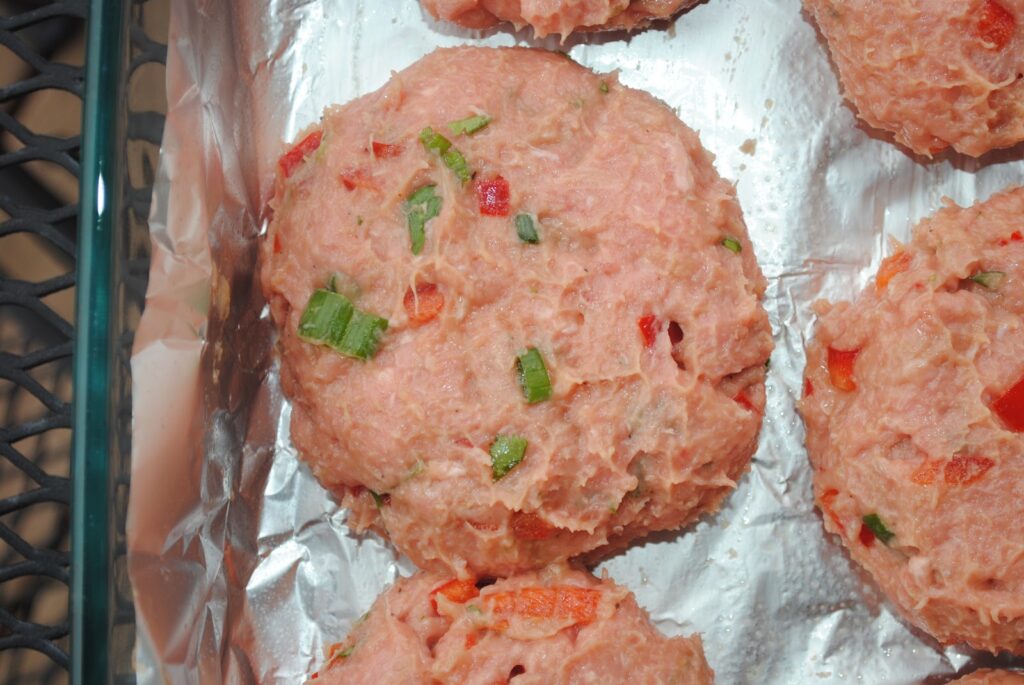 Cilantro Chili Turkey Burgers