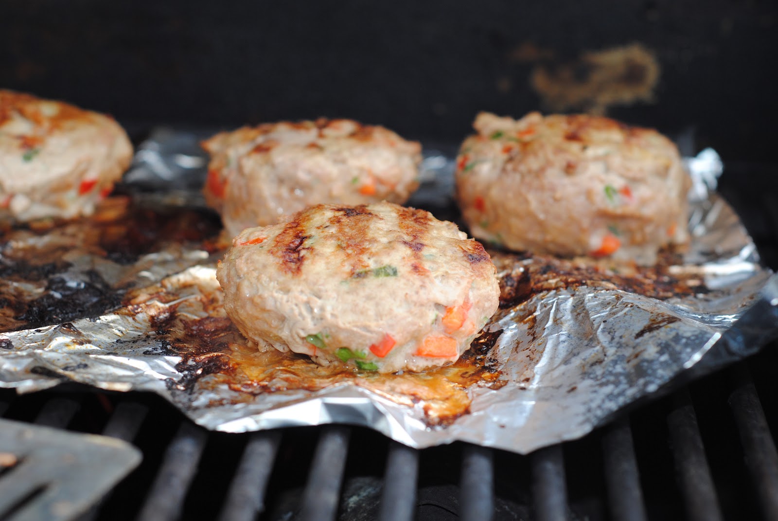 Cilantro Chili Turkey Burgers