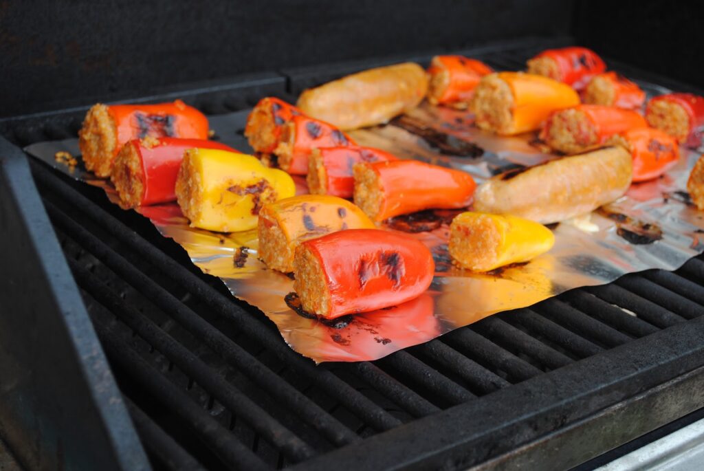 Stuffed Mini Bell Peppers: 2 Way 