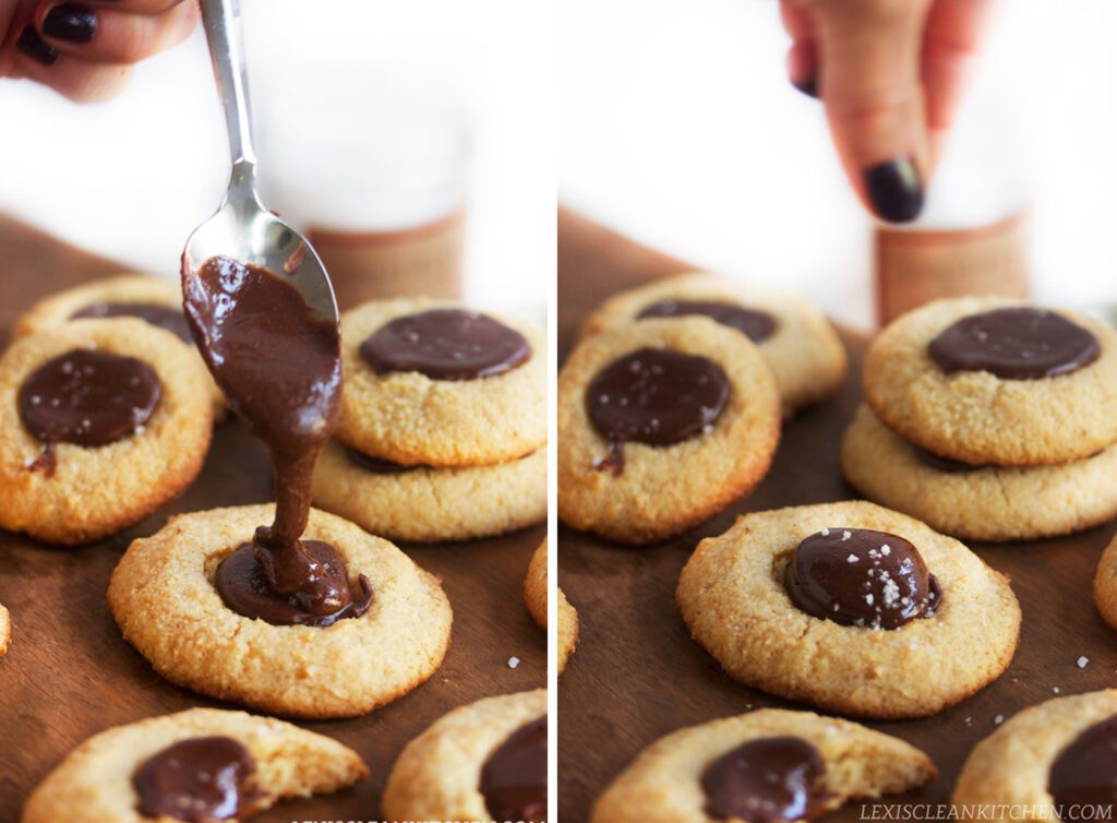 Sea Salt Nutella Thumbprint Cookies + 4 More Paleo Cookie Recipes