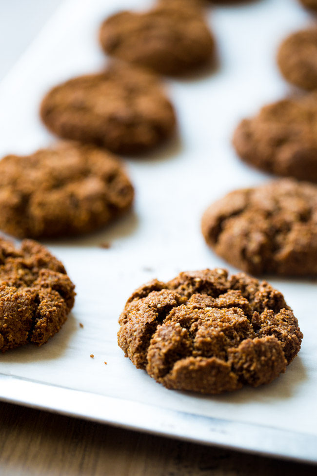 Paleo Peppermint Chocolat eCrinkle Cookies + 4 More Paleo Cookie Recipes