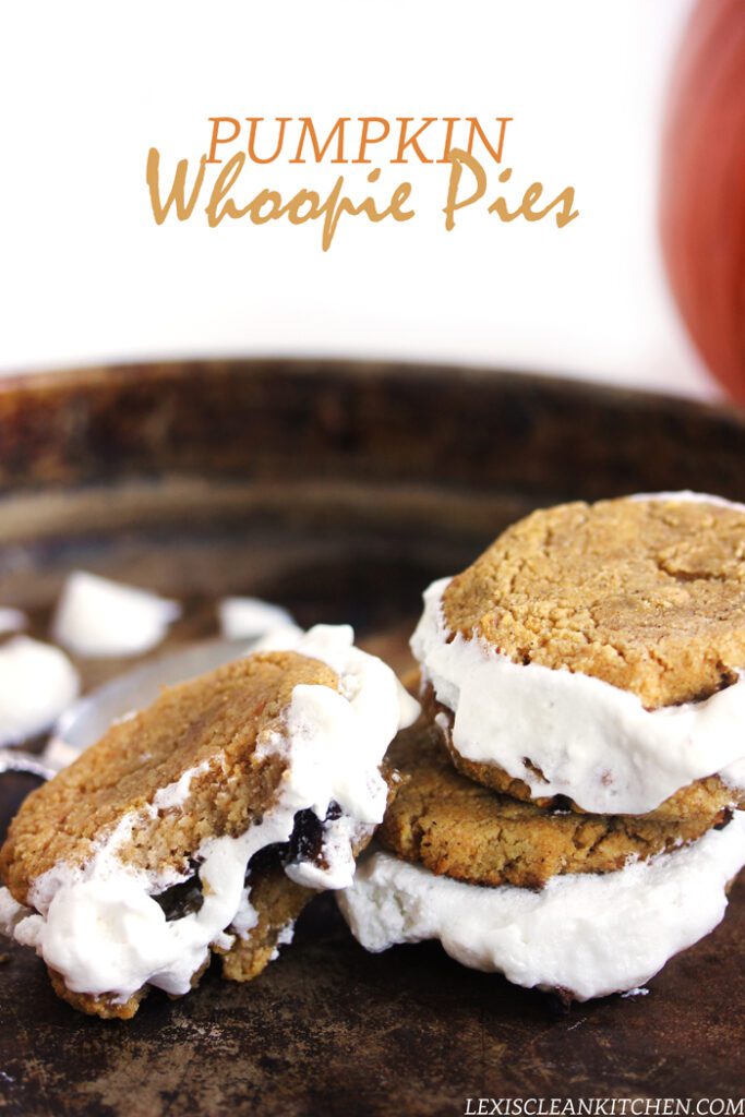 Pumpkin Whoopie Pies + More Healthy Fall Treats! #glutenfree #dairyfree #grainfree #paleo