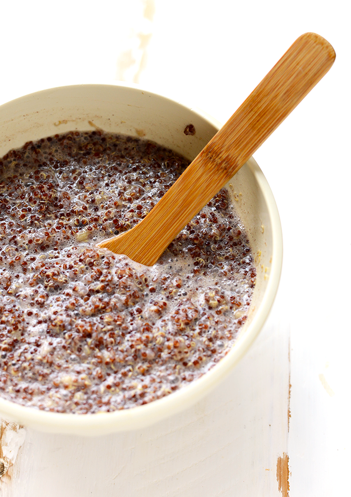 Mix up your breakfast and make this delicious banana quinoa porridge for a vegan, gluten-free option that will keep you full all morning!