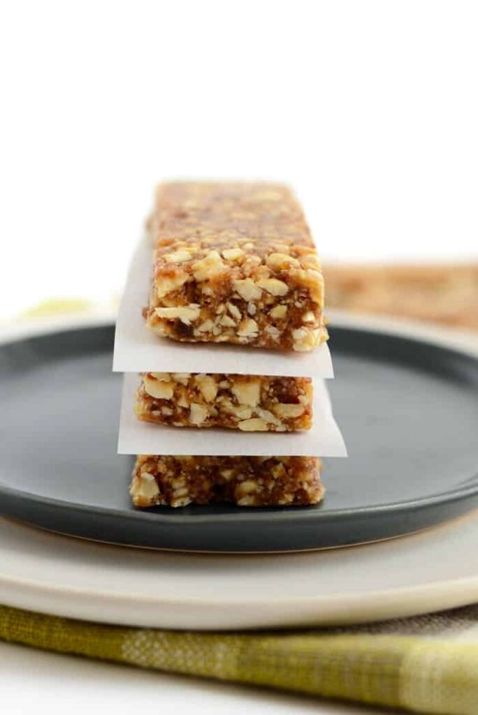 With just 3 simple ingredients you can make these Copycat Cashew Cookie Larabars that are grain-free, refined-sugar free, vegan, and paleo-friendly.