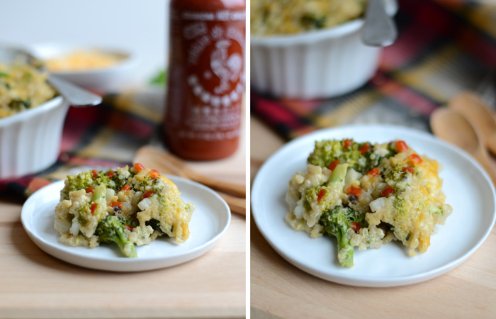 broccoli cauliflower quinoa casserole