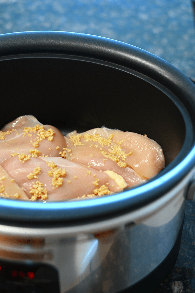 All you need are 5 ingredients to make this delicious, clean-eating crock-pot honey sriracha chicken that's made with REAL food.