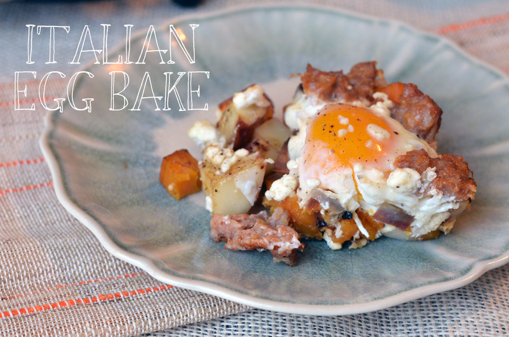 italian egg bake