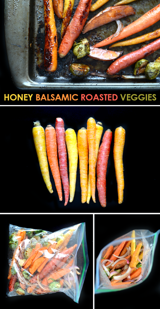 Honey Balsamic Roasted Veggies