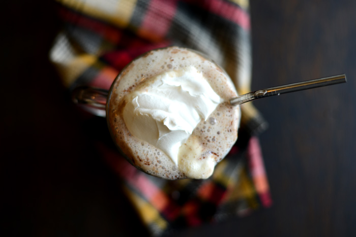 Boozy Skinny Hot Chocolate