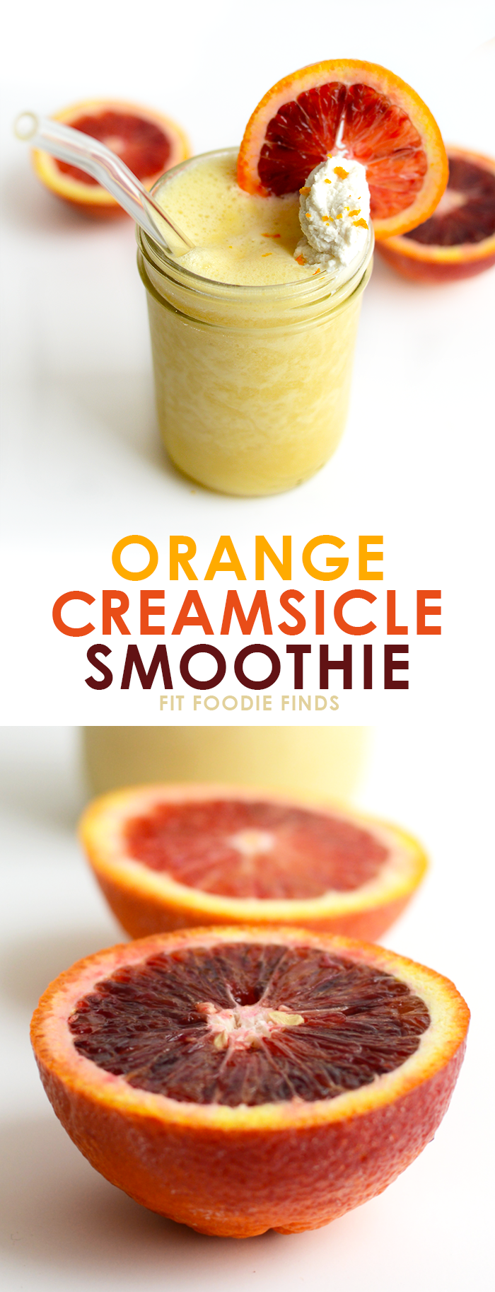 All you need are 4 simple ingredients to make this delicious and creamy Orange Creamsicle Smoothie that is packed with vitamin c and flavor! 