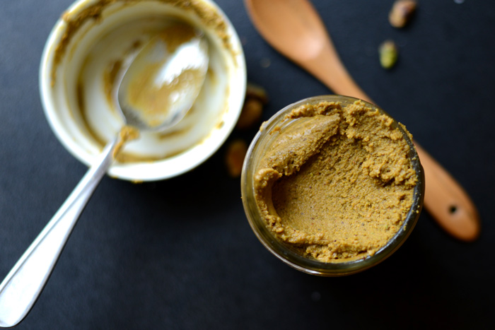 DIY Maple Sea Salt Pistachio Butter