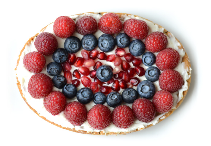 Gluten Free Chocolate Chip Cookie Fruit Pizza