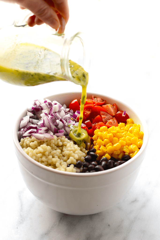 Southwestern Black Bean Couscous Salad