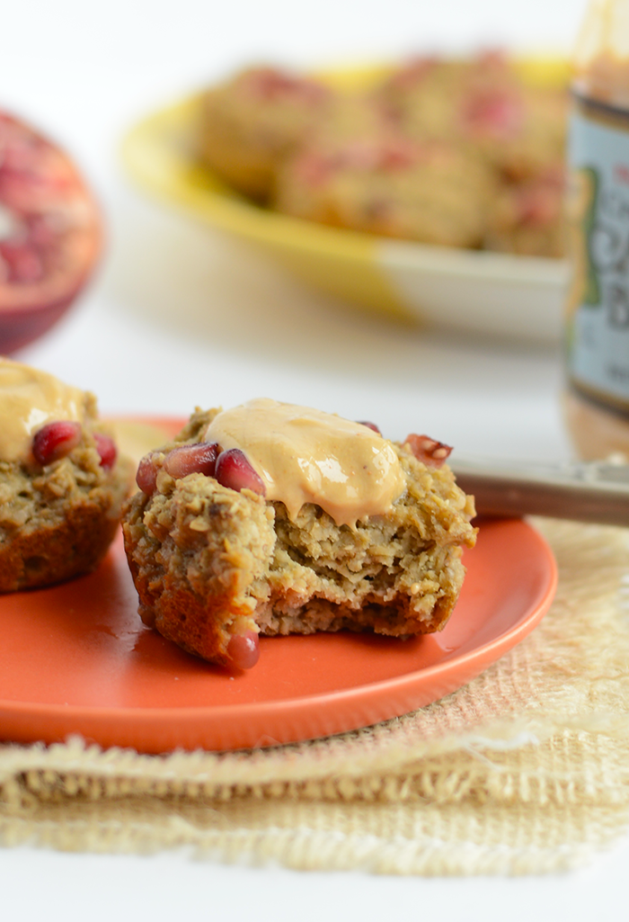 Pomegranate Oatmeal Snack Cups