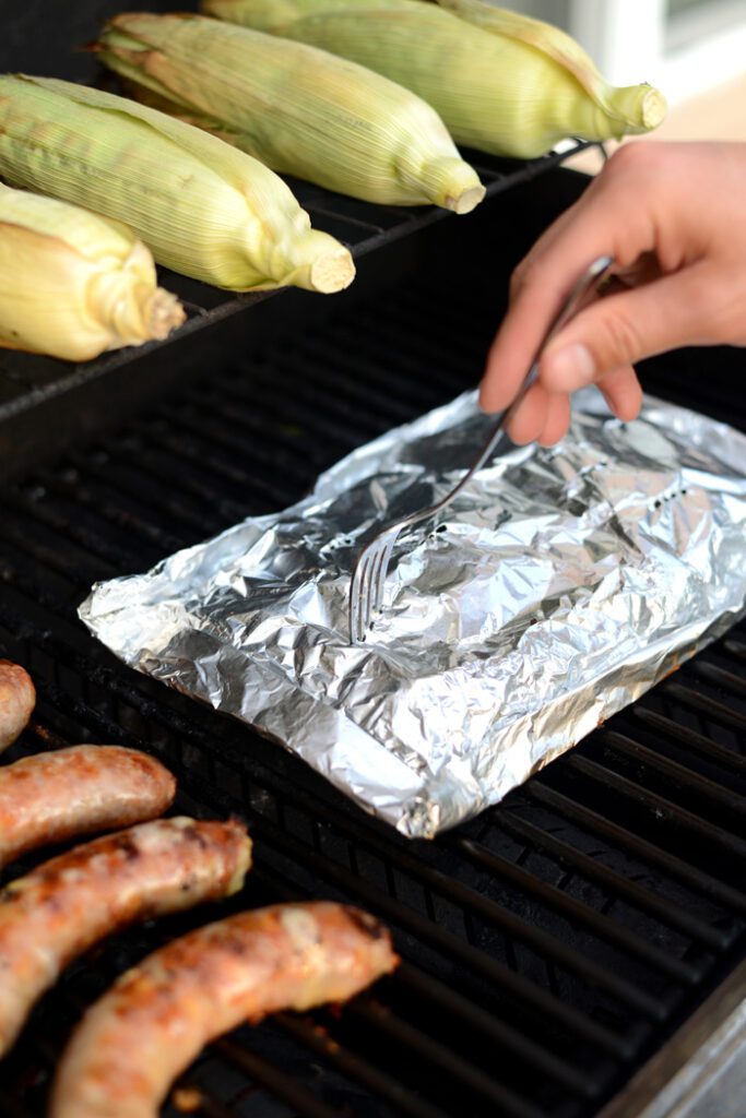 how to cook a potato on the grill #healthyrecipe #recipe #grill #bbq