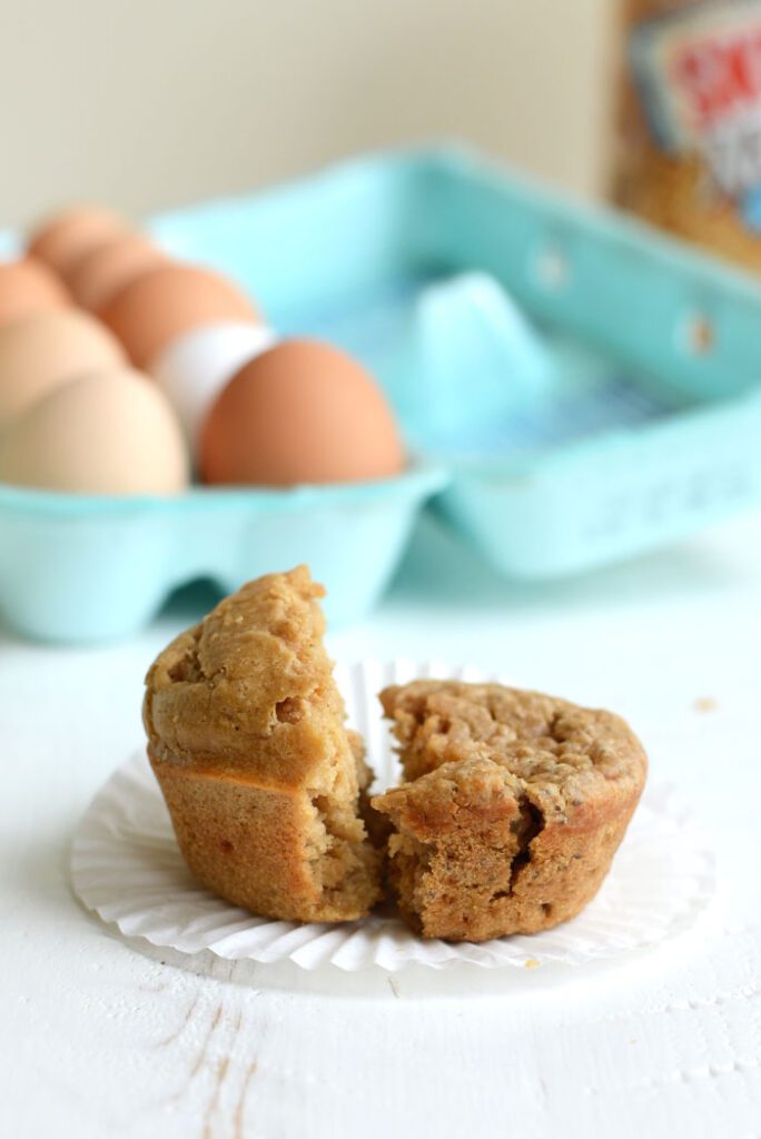 Single-Serve Peanut Butter Muffin 2 Ways #glutenfree #vegan #recipe