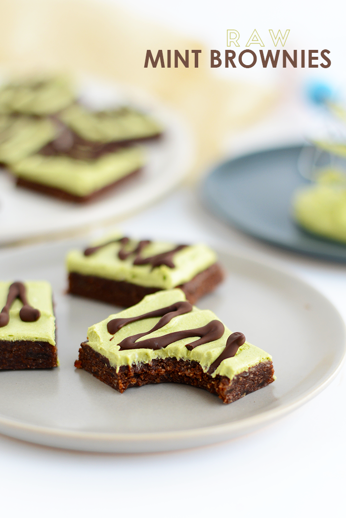 Raw Mint Brownies