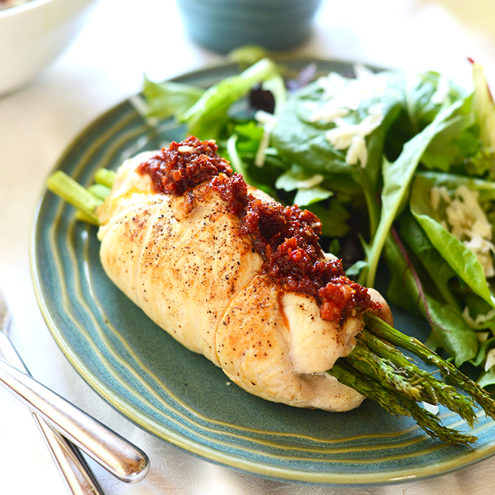 Prosciutto Asparagus Stuffed Chicken Breast + Healthy Summer Grilling Recipes