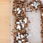 Coconut Chocolate Peanut Butter Snack Bars