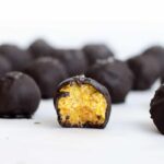 Coconut Apricot Truffles with Himalayan Sea Salt