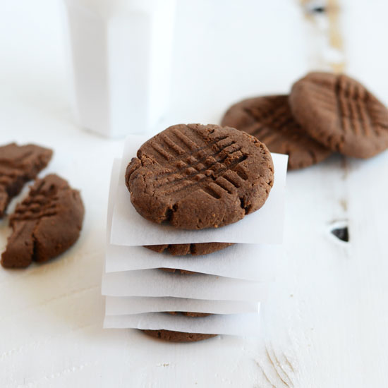 High Protein Chocolate Peanut Butter Cookies