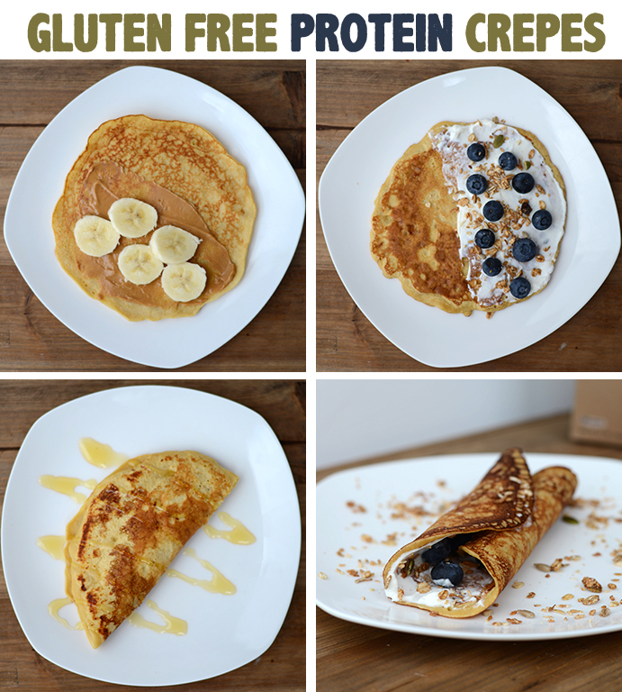 Gluten-Free Protein Crepes