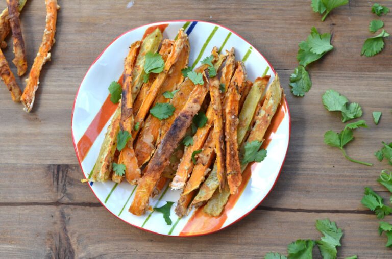 The Crispiest Sweet Potato Fries Ever.