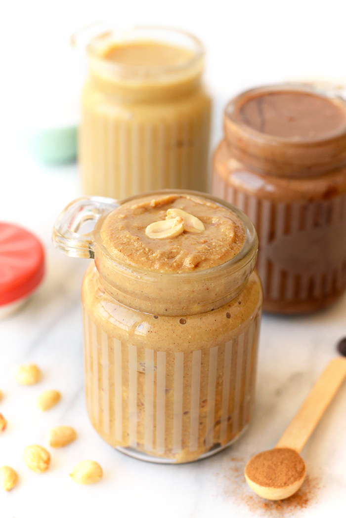 How to Make Homemade Peanut Butter plus 3 Ways to Flavor It