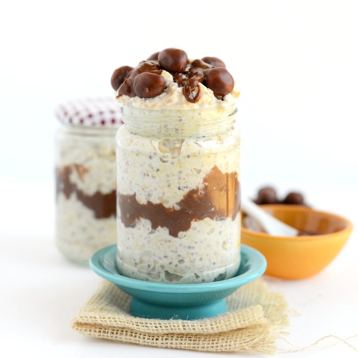 Moose Tracks Overnight Oats + Introducing Overnight Oat Week!