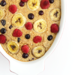 Banana Berry Baked Oatmeal