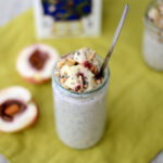 Nectarine Kefir Overnight Oats