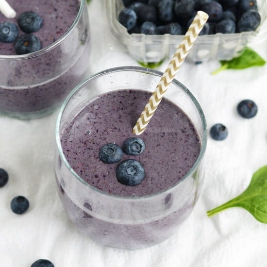 Blueberry Flax Superfood Smoothie