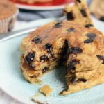 The Best Oatmeal Chocolate Chip Pancakes