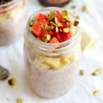 Strawberry Vanilla Overnight Oatmeal