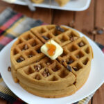 Gluten Free Gingerbread Spice Waffles