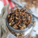 Gingerbread Chocolate Chunk Granola – Fit Foodie Finds