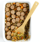 Apple Chicken Sausage Quinoa Bake