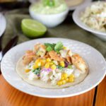 Jerk Fish Tacos with Asian Slaw and Avocado Lime Sauce