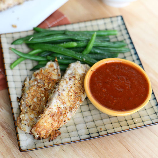 Super Simple Almond Encrusted Tilapia + a workout!