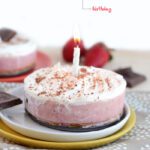 Strawberry Banana Smoothie Cake