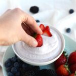 Creamy Strawberry Coconut Fruit Dip