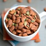 Pumpkin Maple Roasted Almonds