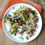 Brussels Sprout Salad with Bacon